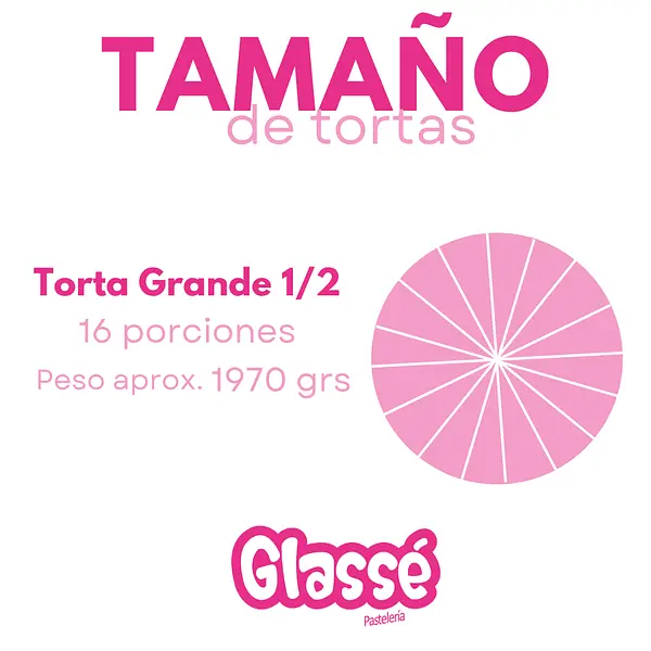 Torta Arequipe | 16 Porciones | Grande