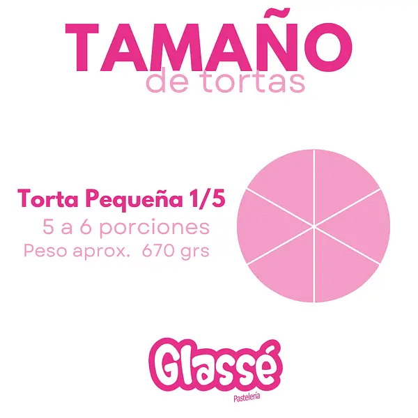 Torta Angel | 5-6 Porciones | Pequeña